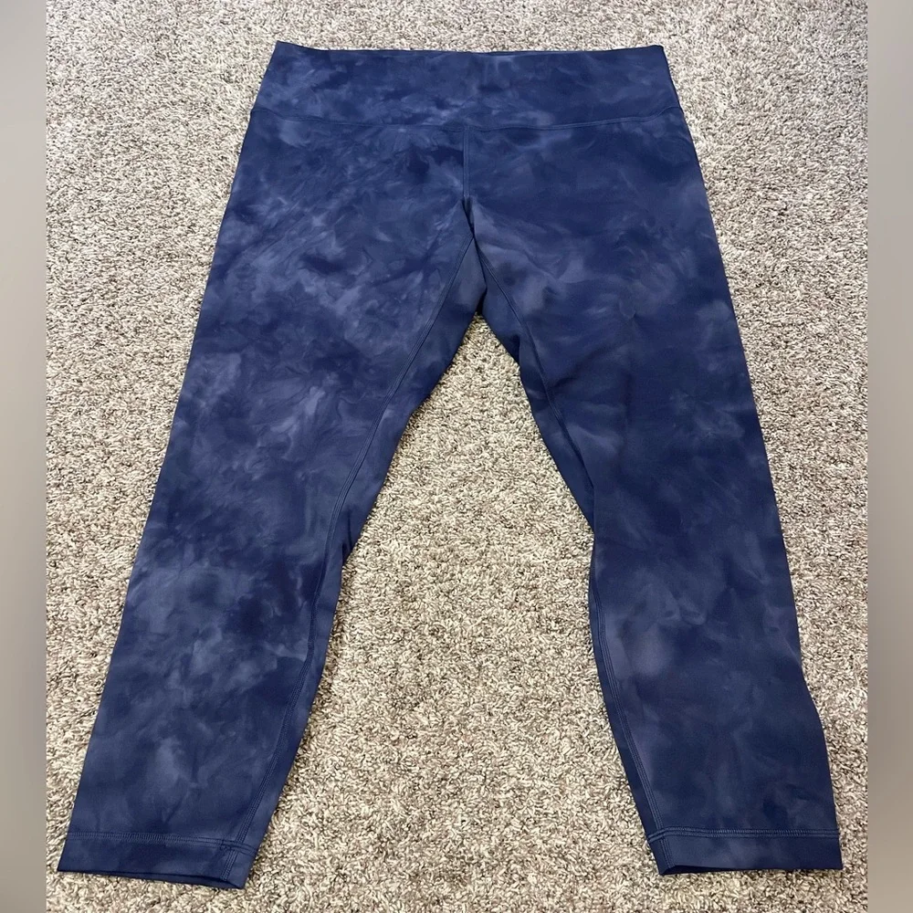 Lululemon Wunder Train High-Rise Tight 25" *Diamond Dye Size 18 - Picture 2 of 6